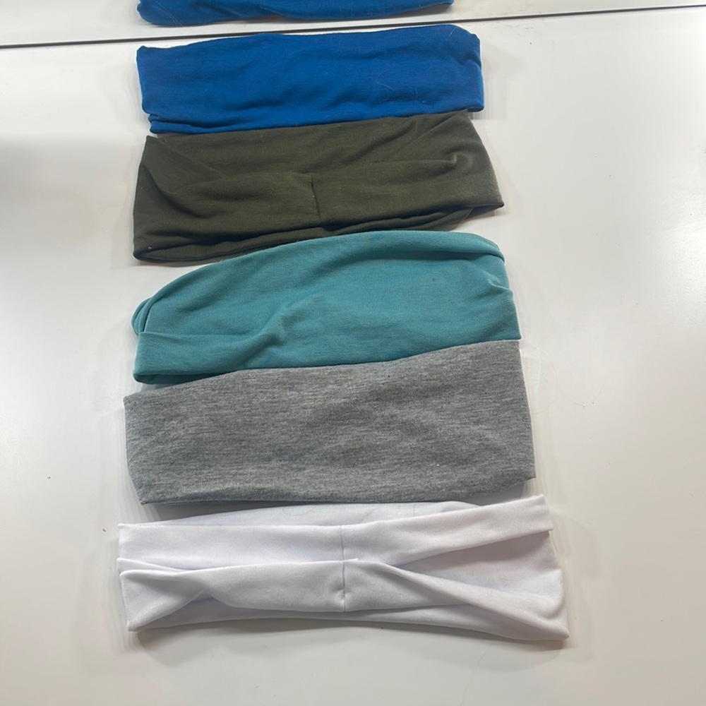 Cotton headbands.